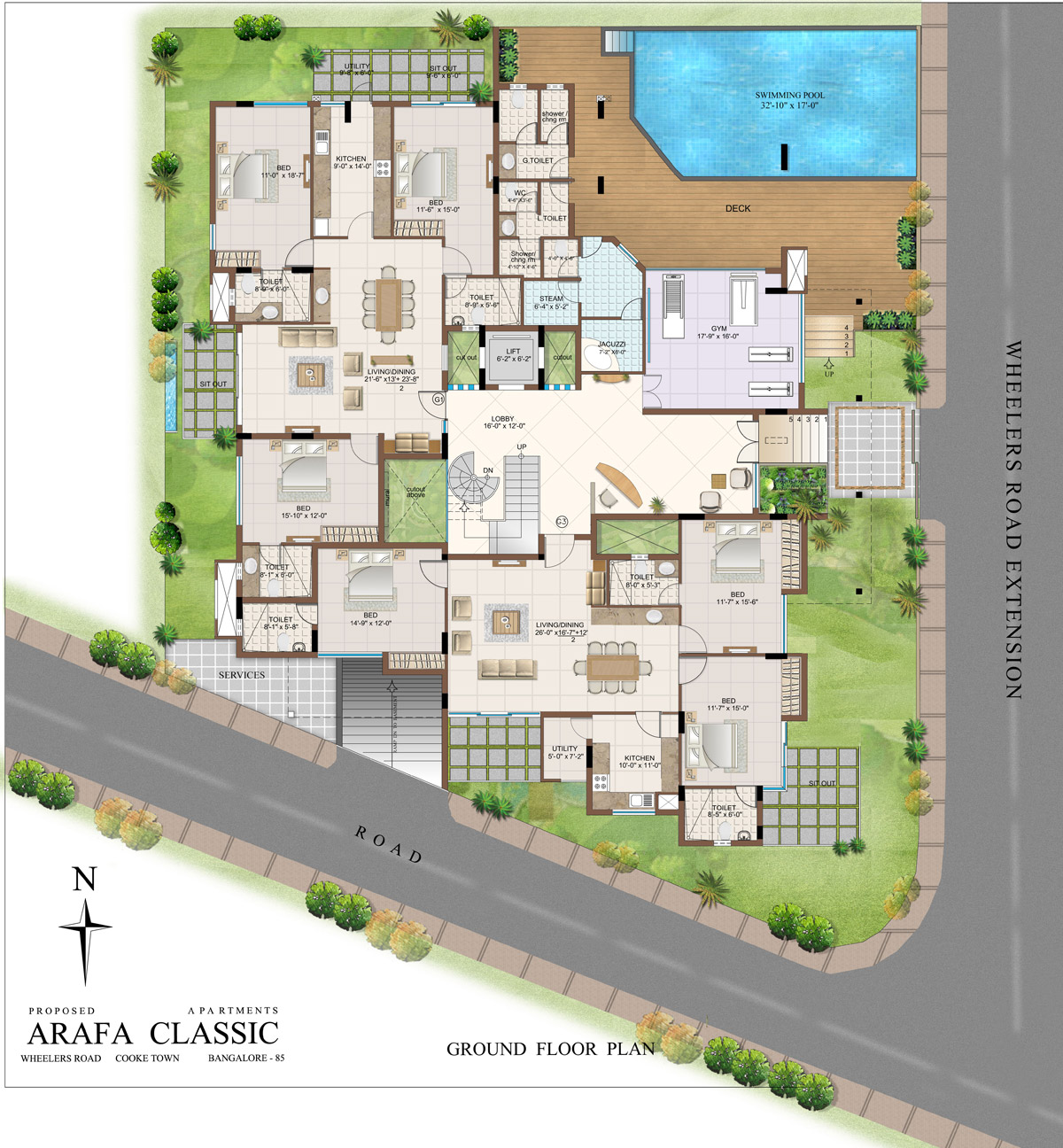 ARAFA CLASSIC - Typical Floor Plan